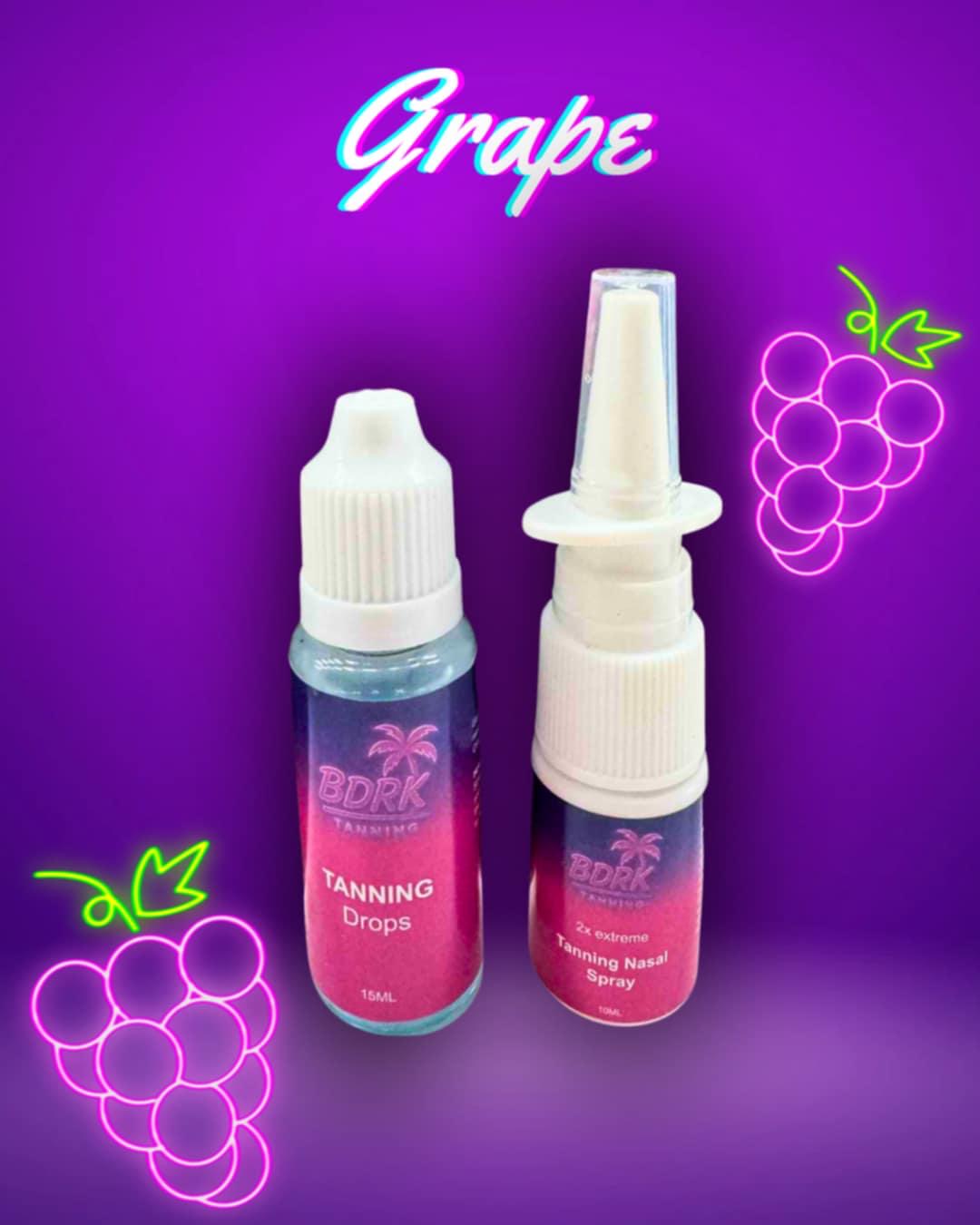 TANNING SPRAY & JUICY DROP BUNDLE - GRAPE