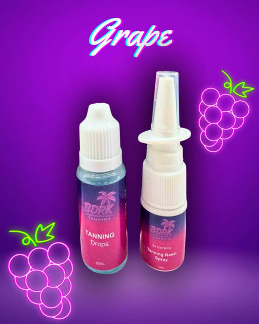 TANNING SPRAY & JUICY DROP BUNDLE - GRAPE