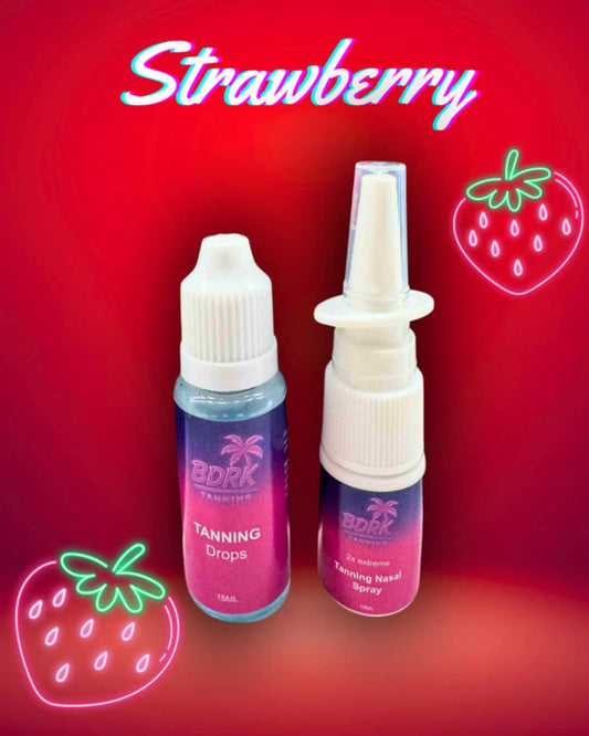 TANNING SPRAY & JUICY DROP BUNDLE - STRAWBERRY