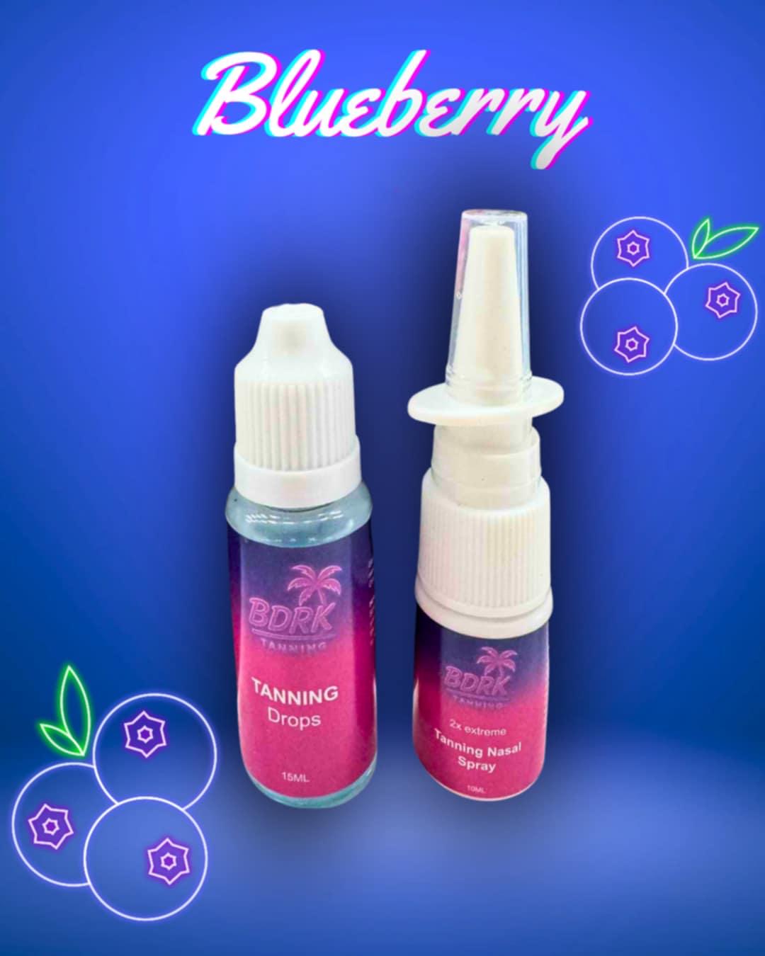 TANNING SPRAY & JUICY DROP BUNDLE - BLUEBERRY