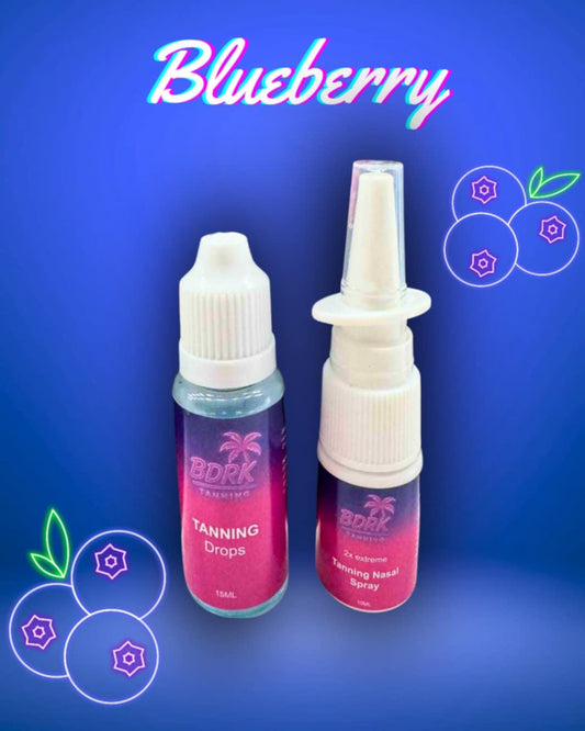 TANNING SPRAY & JUICY DROP BUNDLE - BLUEBERRY