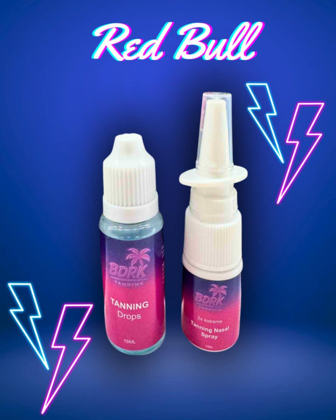 TANNING SPRAY & JUICY DROP BUNDLE - RED BULL